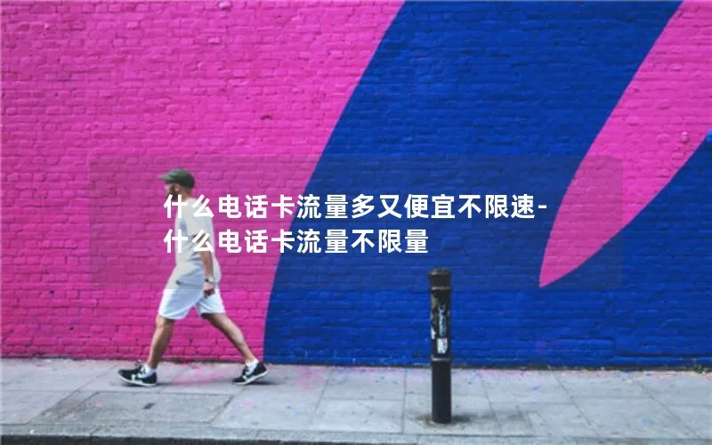 什么电话卡流量多又便宜不限速-什么电话卡流量不限量