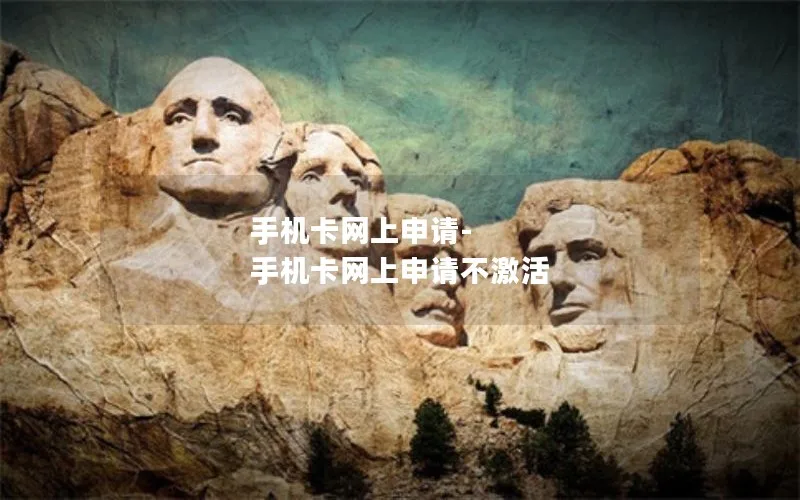 手机卡网上申请-手机卡网上申请不激活