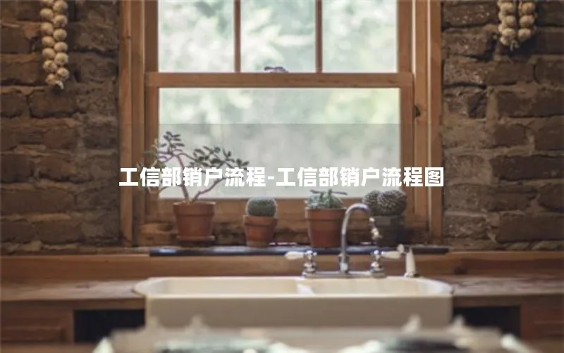 工信部销户流程-工信部销户流程图