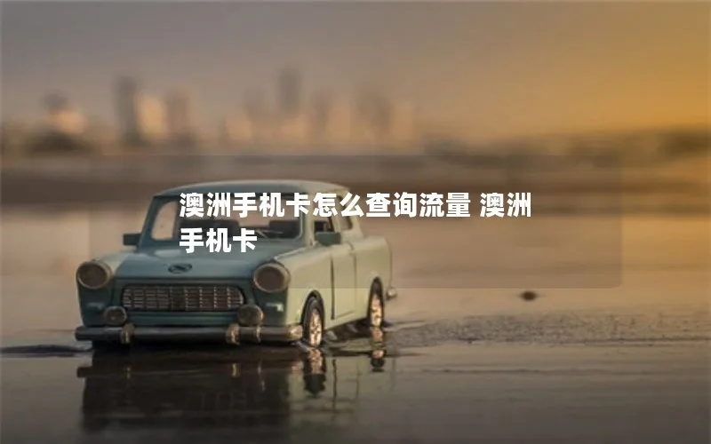 澳洲手机卡怎么查询流量 澳洲 手机卡
