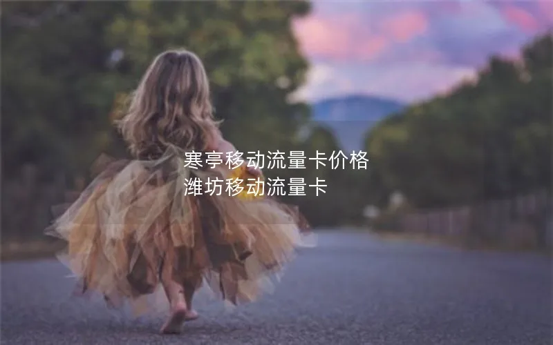 寒亭移动流量卡价格 潍坊移动流量卡