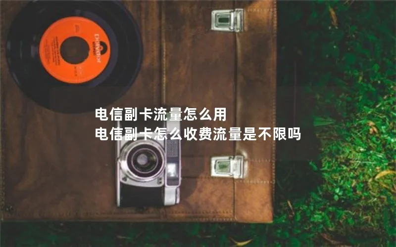 电信副卡流量怎么用 电信副卡怎么收费流量是不限吗