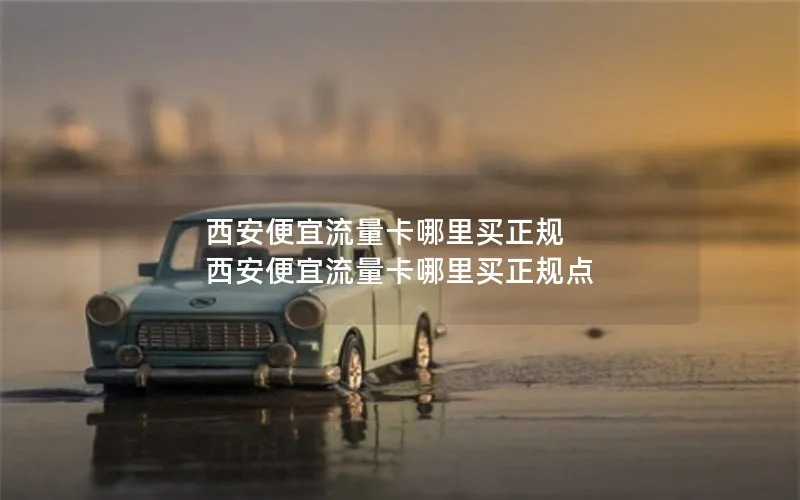 西安便宜流量卡哪里买正规 西安便宜流量卡哪里买正规点