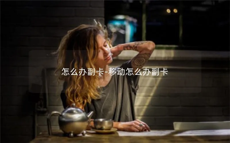 怎么办副卡-移动怎么办副卡