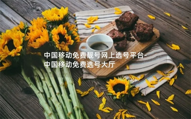 中国移动免费靓号网上选号平台-中国移动免费选号大厅