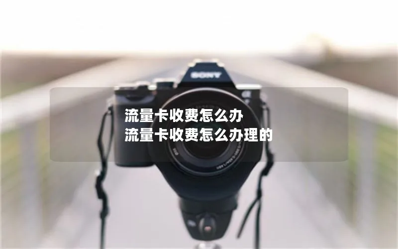 流量卡收费怎么办 流量卡收费怎么办理的
