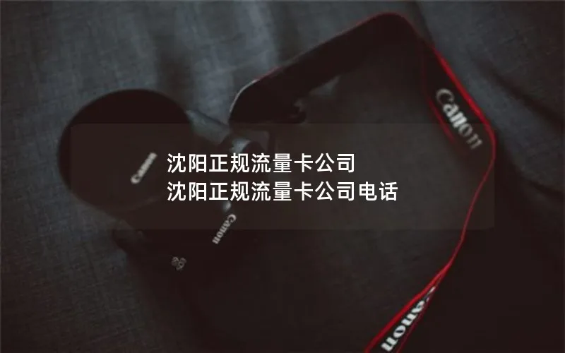沈阳正规流量卡公司 沈阳正规流量卡公司电话