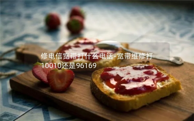 修电信宽带打什么电话-宽带维修打10010还是96169