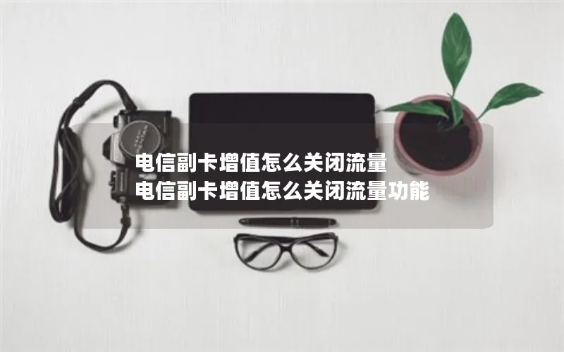 电信副卡增值怎么关闭流量 电信副卡增值怎么关闭流量功能