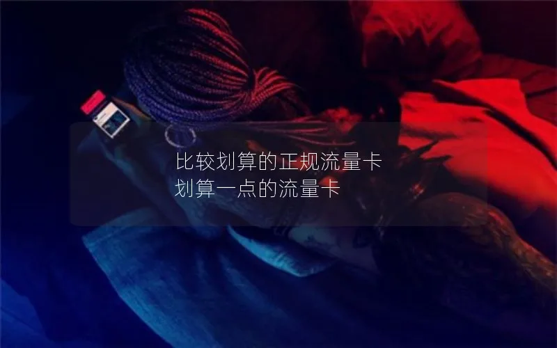 比较划算的正规流量卡 划算一点的流量卡