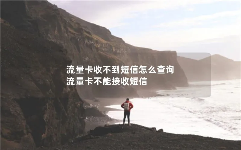 流量卡收不到短信怎么查询 流量卡不能接收短信