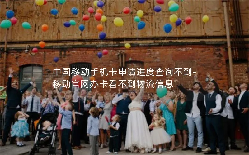 中国移动手机卡申请进度查询不到-移动官网办卡看不到物流信息